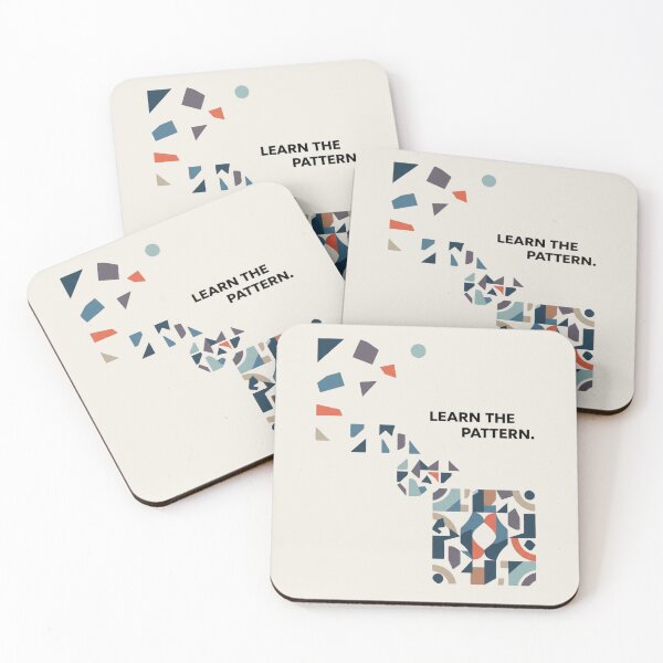 Item preview, Learn the Pattern Machine Learning Artificial Intelligence Design designed and sold by Amr Darwish Graphic designer.
