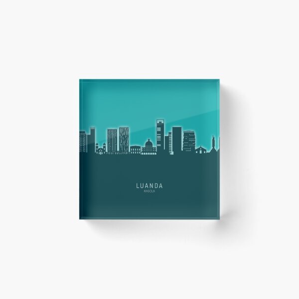 Item preview, Luanda Angola Skyline designed and sold by ArtPrints.