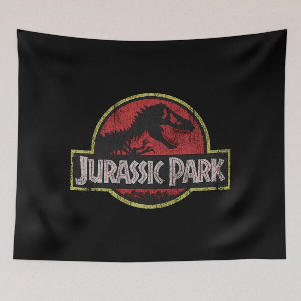 Item preview,  Jurassic Park  Red Distressed Logo designed and sold by Dino-1.