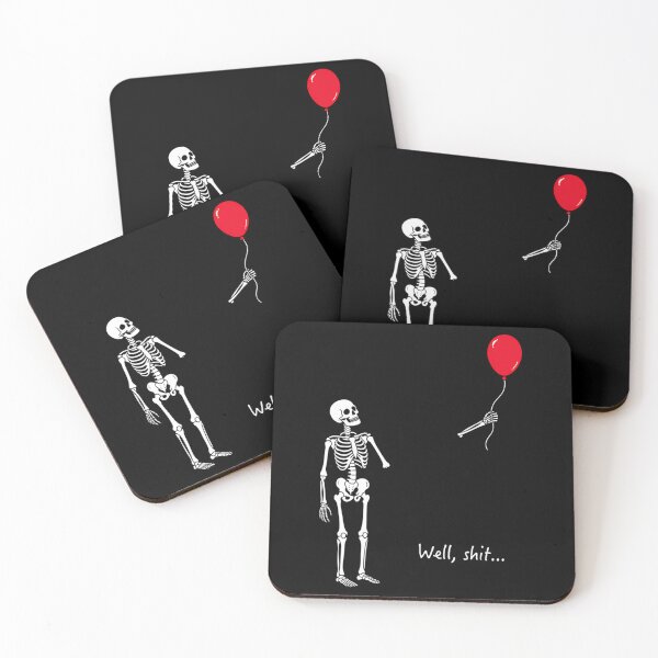 Item preview, Skeleton Lost Balloon designed and sold by stanonftraut.
