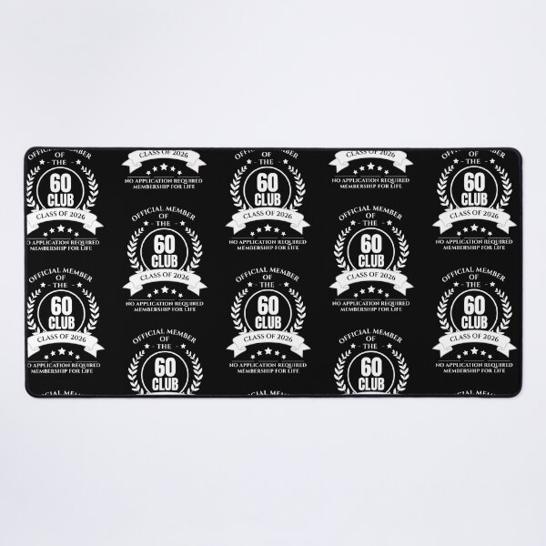 Item preview, Official Member of 60 Club Birthday designed and sold by NumbersFort.