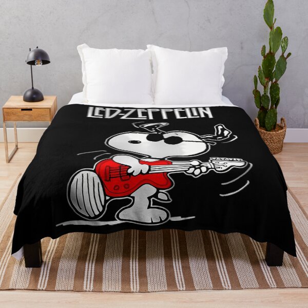 Item preview, Snoopy rockeando con Led Zeppelin designed and sold by GiftofRandomnes.