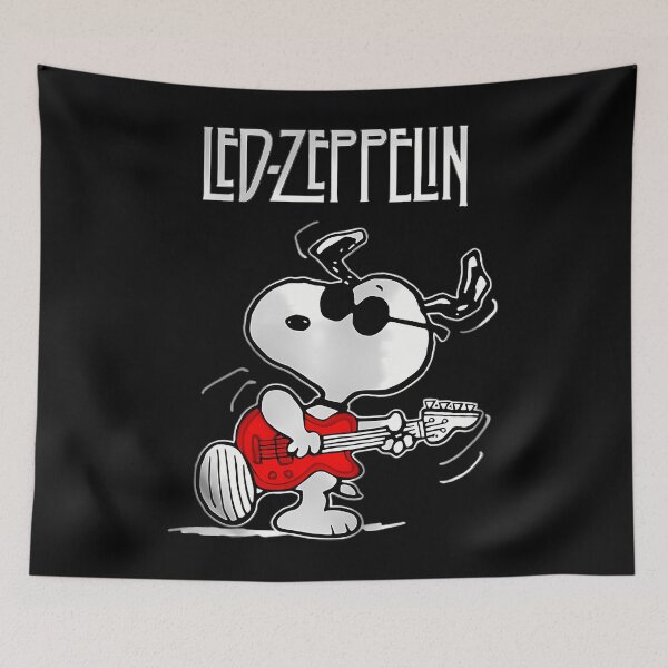 Item preview, Snoopy Rocking Led Zeppelinoopy designed and sold by GiftofRandomnes.