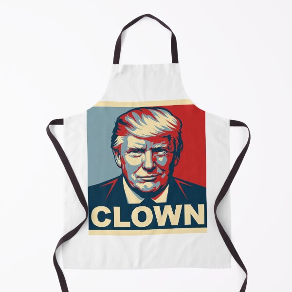 Item preview, Trump Clown Hope Poster Parody Anti MAGA Political Satire Street Art Protest Graphic designed and sold by raedattia.