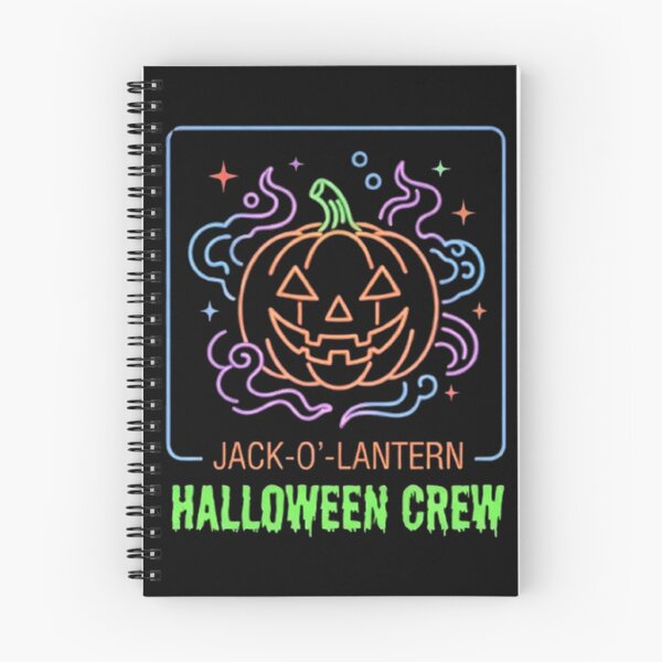 Item preview, Jack-O-Lantern Halloween Crew Neon Spooky Vintage Cute Pumpkin   designed and sold by PetalsPaws.