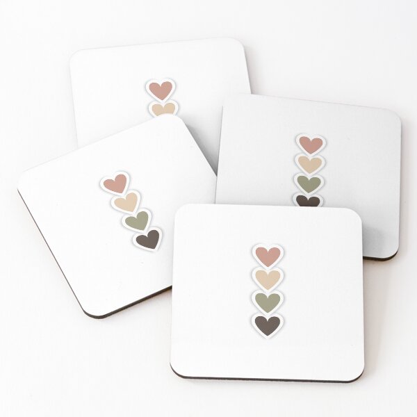 Item preview, Minimalist Neutral Hearts Stack Aesthetic designed and sold by Graphix  Studio.