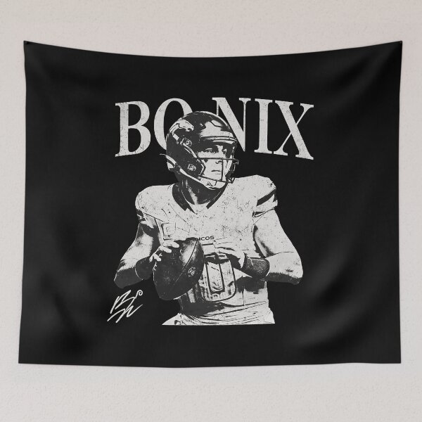 Item preview, Bo Nix Football Vintage Retro Style  designed and sold by HannahPh987962.