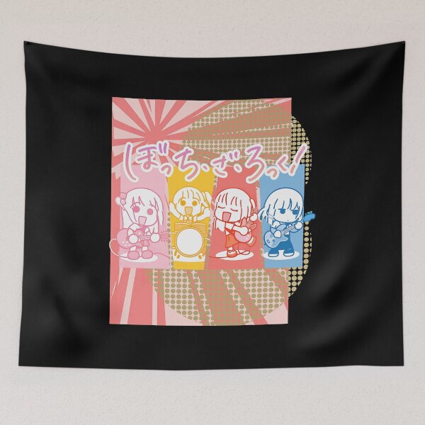 Item preview, Bocchi the Rock! Anime Band Chibi  designed and sold by AliciaGu867850.