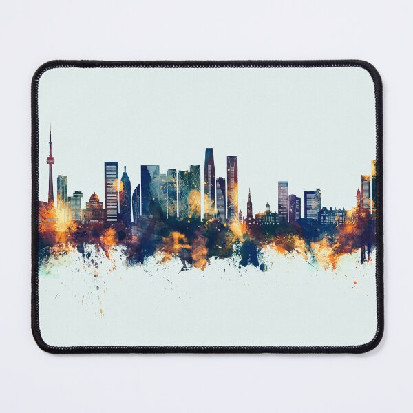 Aperçu de l'œuvre Ligne d'horizon de Toronto, Canada créée et vendue par ArtPrints.