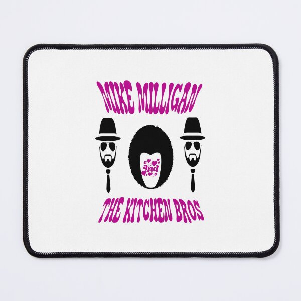 Item preview, Mike Milligan and The Kitchen Bros Retro Psychedelic Afro Design designed and sold by OlafZemlak.
