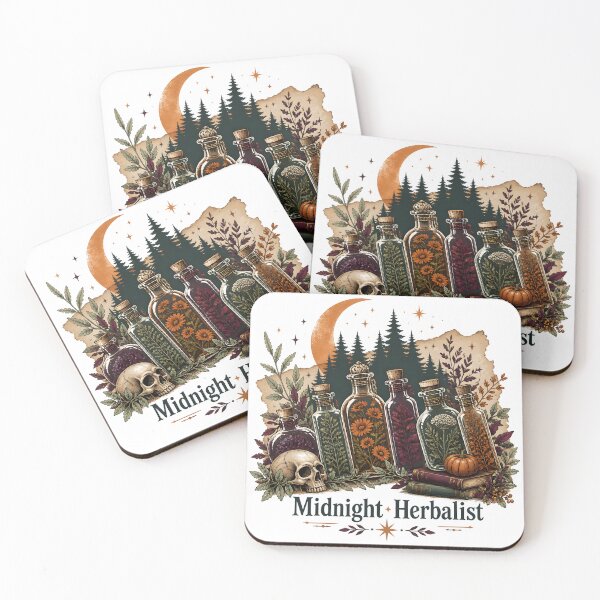 Item preview, Midnight Herbalist Herbal Elixir Collection designed and sold by LiviuGligoros.