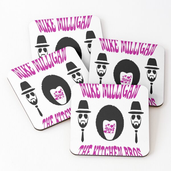 Item preview, Mike Milligan and The Kitchen Bros Retro Psychedelic Afro Design designed and sold by OlafZemlak.