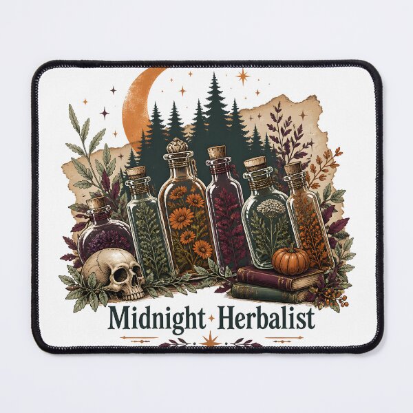 Item preview, Midnight Herbalist Herbal Elixir Collection designed and sold by LiviuGligoros.