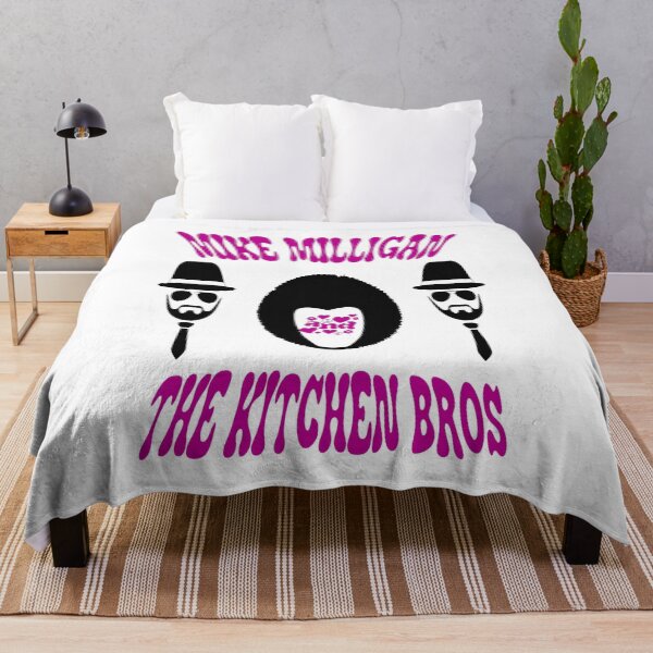 Item preview, Mike Milligan and The Kitchen Bros Retro Psychedelic Afro Design designed and sold by OlafZemlak.