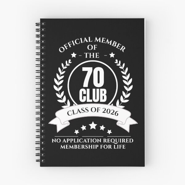 Item preview, Official Member of 70 Club Birthday designed and sold by NumbersFort.