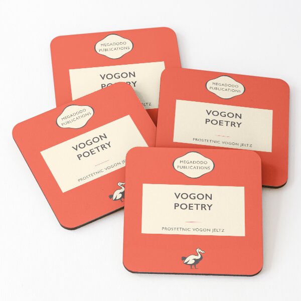 Item preview, Vogon Poetry Literary Classic designed and sold by iconikit.