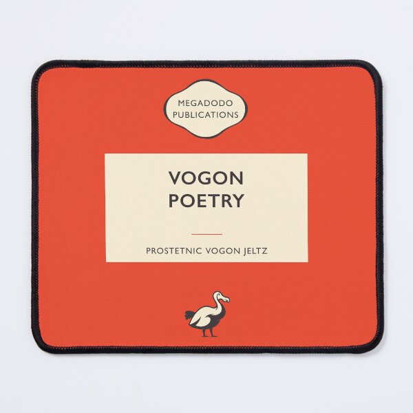 Item preview, Vogon Poetry Literary Classic designed and sold by iconikit.