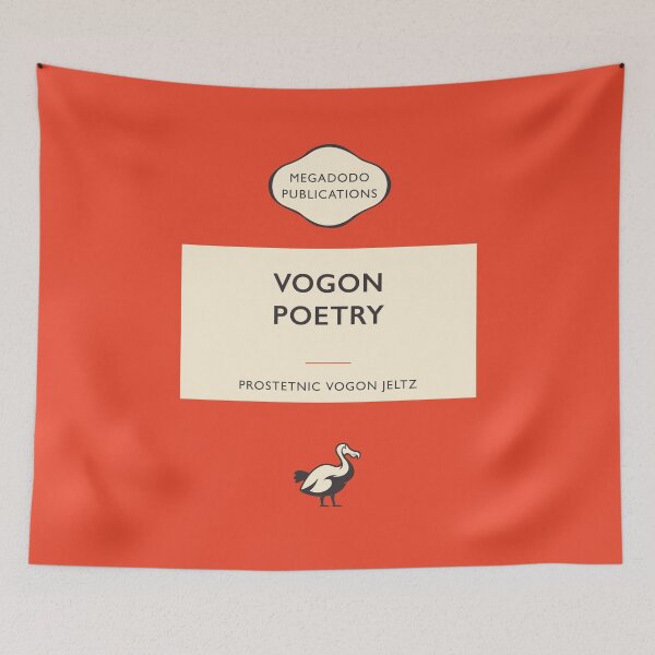 Artikel-Vorschau von Vogonische Poesie – ein literarischer Klassiker, designt und verkauft von iconikit.