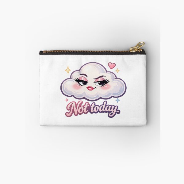 Item preview, Not Today – Cute Pastel Cloud Kawaii Cartoon Art designed and sold by Sommium .