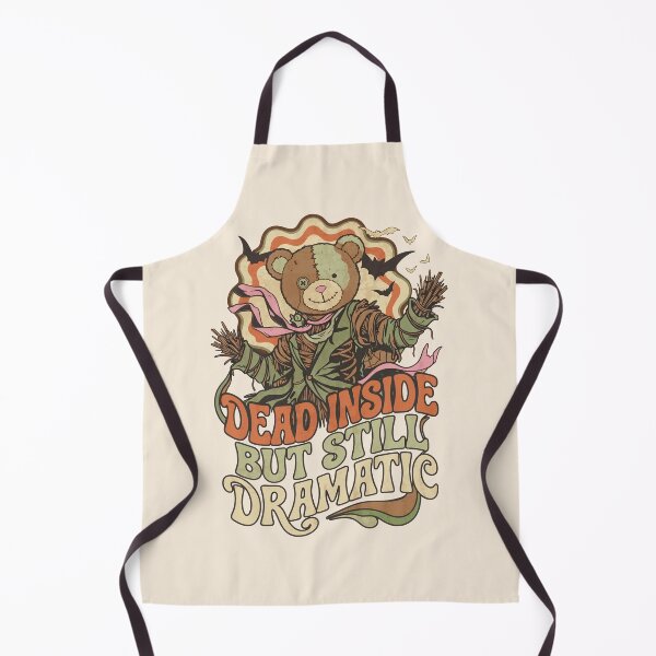 Item preview, Dramatic demotivational retro scarecrow bear - Light Colors Edition designed and sold by Shyla Marsare.