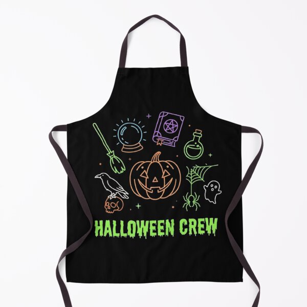 Item preview, Halloween Crew Neon Spooky Vintage Cute Magic Items designed and sold by PetalsPaws.