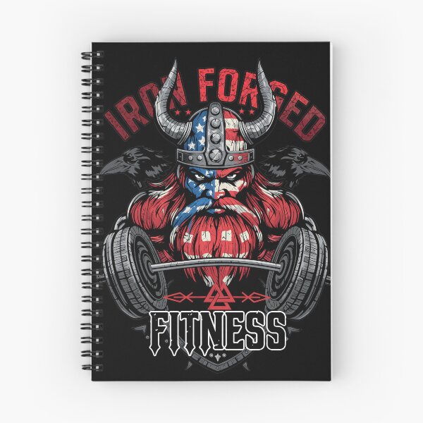 Item preview, Viking Warrior Fitness American Flag Muscle Strength designed and sold by OlafZemlak.