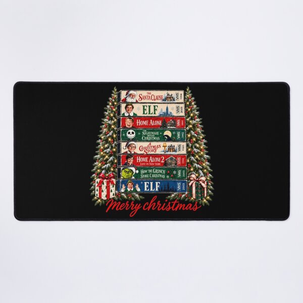 Item preview, Christmas Movie VHS Home Alone The Grinch Christmas Vacation Elf Classic designed and sold by DestiniHill.