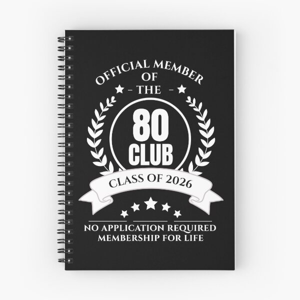 Item preview, Official Member of 80 Club Birthday designed and sold by NumbersFort.