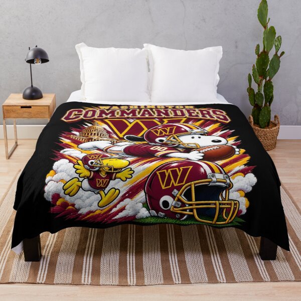 Item preview, Snoopy Washington Dynamic Diving Catch Football Fan designed and sold by CaneufeyCip.