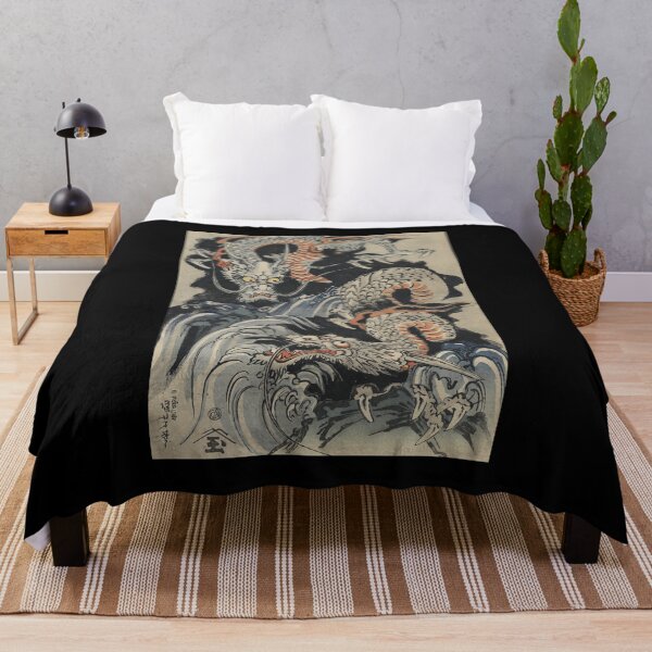Item preview, Japanese Dragon Art Water Design designed and sold by OlafZemlak.
