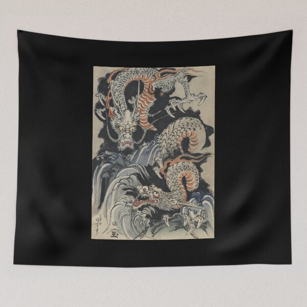 Item preview, Japanese Dragon Art Water Design designed and sold by OlafZemlak.