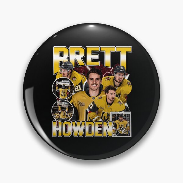 Item preview, Brett Howden Vegas Golden Knights Vintage Hockey  designed and sold by DawnSand162545.
