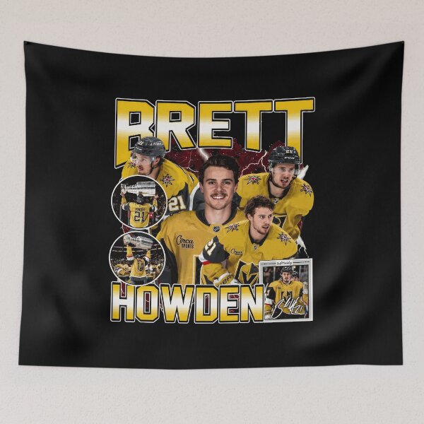 Item preview, Brett Howden Vegas Golden Knights Vintage Hockey  designed and sold by DawnSand162545.