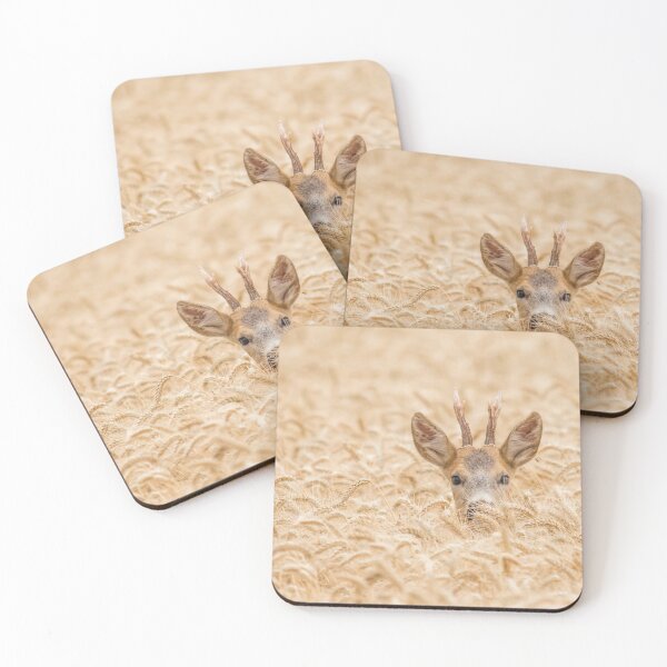 Item preview, Roe Deer Buck Hidden in Golden Wheat designed and sold by gabormedve.