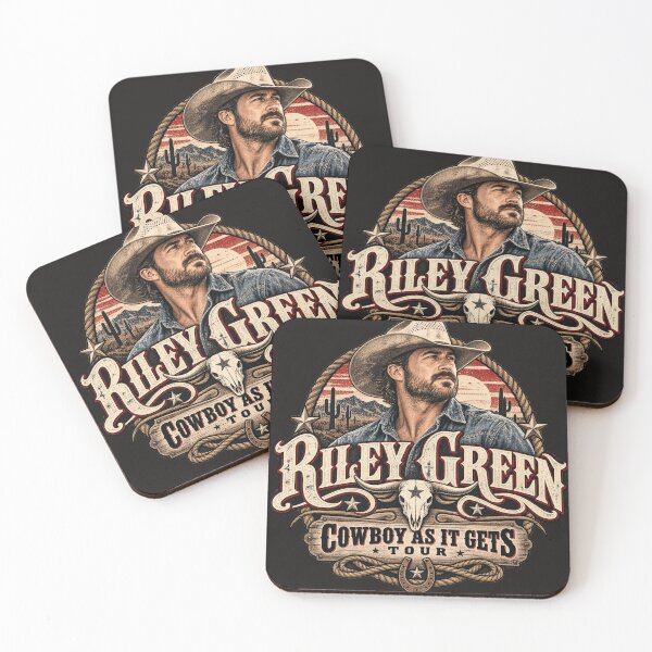Item preview, Riley Green Cowboy As It Gets Tour designed and sold by AndyGordon125.