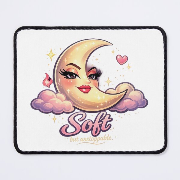 Item preview, Sassy Pastel Moon Clouds Aesthetic Art designed and sold by Sommium .