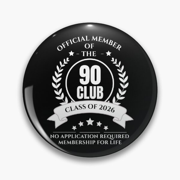Item preview, Official Member of 90 Club Birthday designed and sold by NumbersFort.