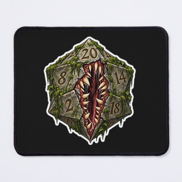 Item preview, Mossbound Stone Maw D20 designed and sold by PigeonVerse.