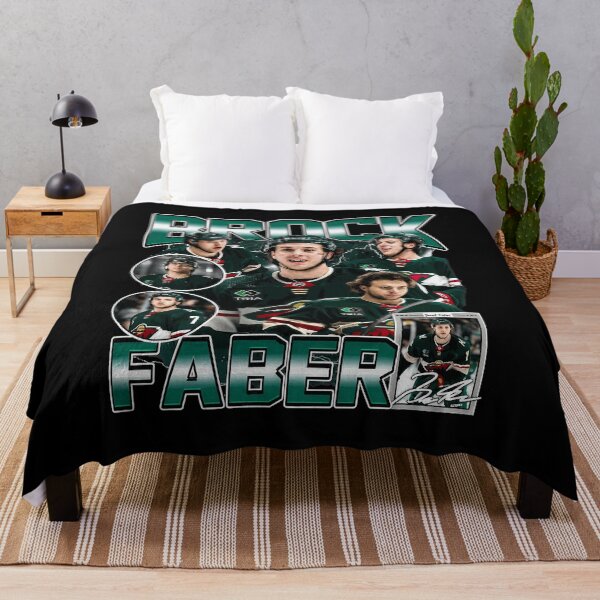 Item preview, Brock Faber Retro Vintage Hockey Fan  designed and sold by TaylorJo632106.