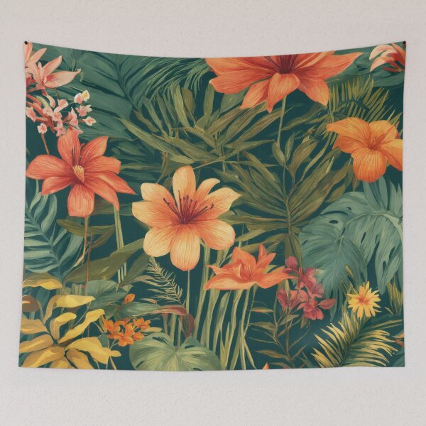 Item preview, Tropical Exotic Flowers  designed and sold by shelteredinside.