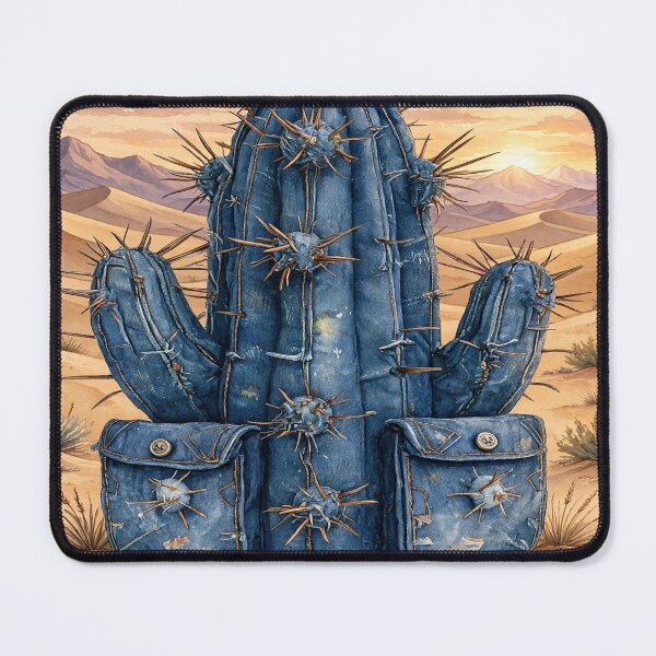 Item preview, Denim Cactus designed and sold by areezh.