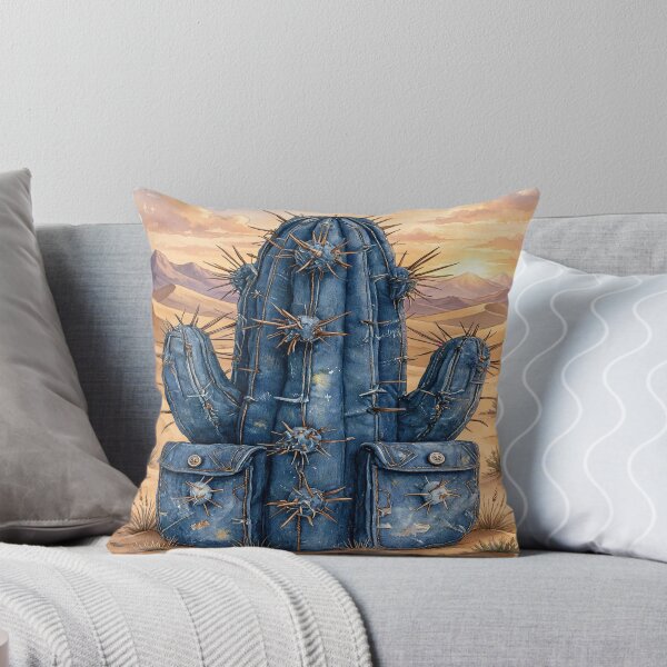 Item preview, Denim Cactus designed and sold by areezh.