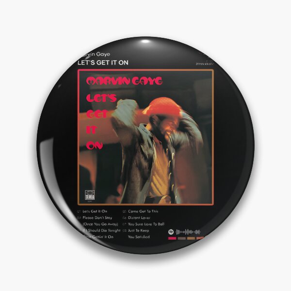 Item preview, Marvin Gaye - Let's Get It On Tracklist Album  designed and sold by chatanyaoscay.