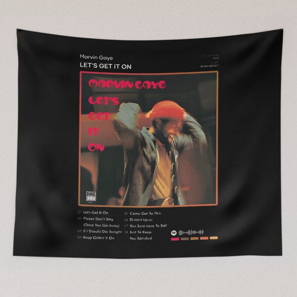 Item preview, Marvin Gaye - Let's Get It On Tracklist Album  designed and sold by chatanyaoscay.