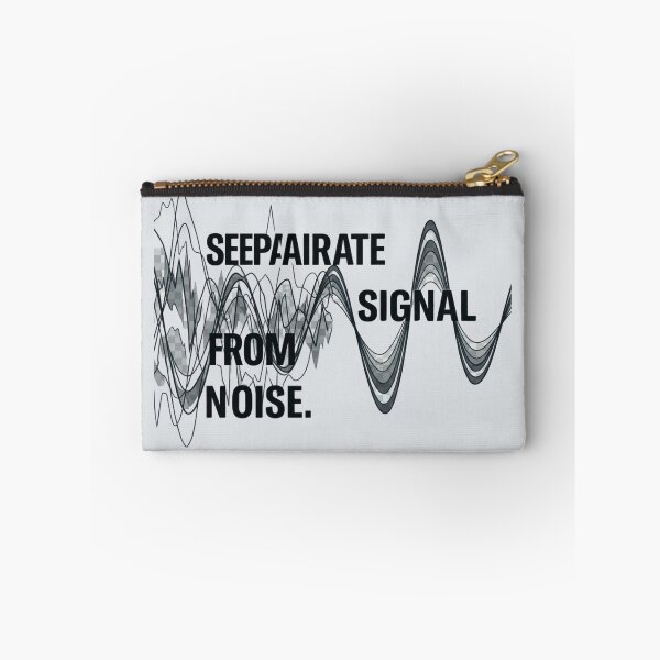 Item preview, Separate Signal from Noise Data Science Analytics Design designed and sold by Amr Darwish Graphic designer.