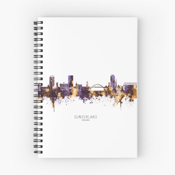 Item preview, Sunderland England Skyline designed and sold by ArtPrints.