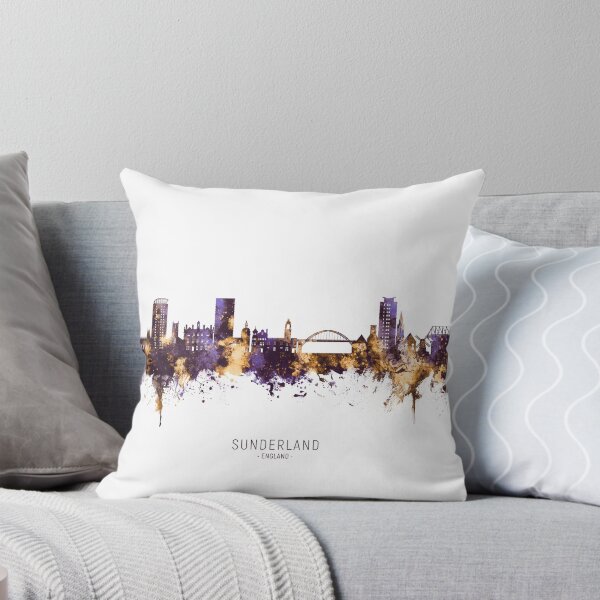 Item preview, Sunderland England Skyline designed and sold by ArtPrints.