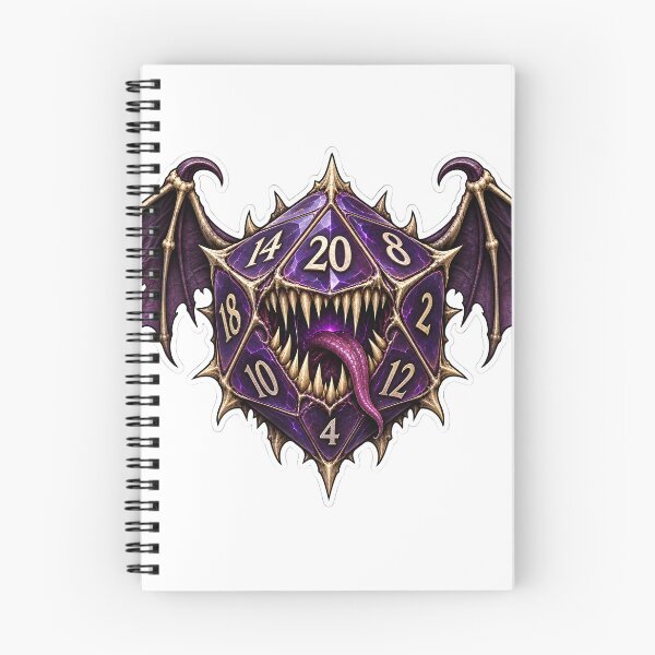 Item preview, Violet Batwing Monster Die designed and sold by PigeonVerse.