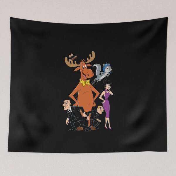 Item preview, Classic Cartoon Moose & Villains Group Retro Tee #837 designed and sold by shawn-muse.
