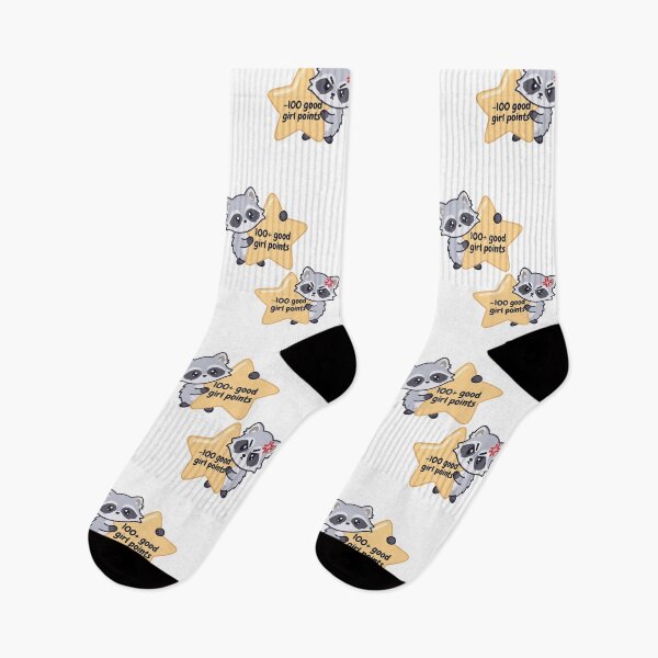 Item preview, Good Girl Points Raccoon Sticker Pack Cute Duality Trash Panda Gold Star Meme designed and sold by raedattia.